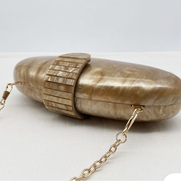 Evening Acrylic Bag - Cream